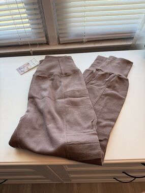 Halara waffle knit jogger